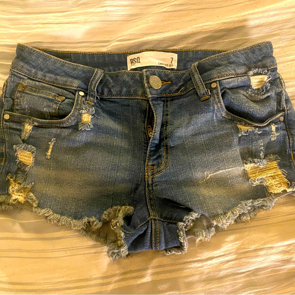 Jean Shorts Ripped - Size 7